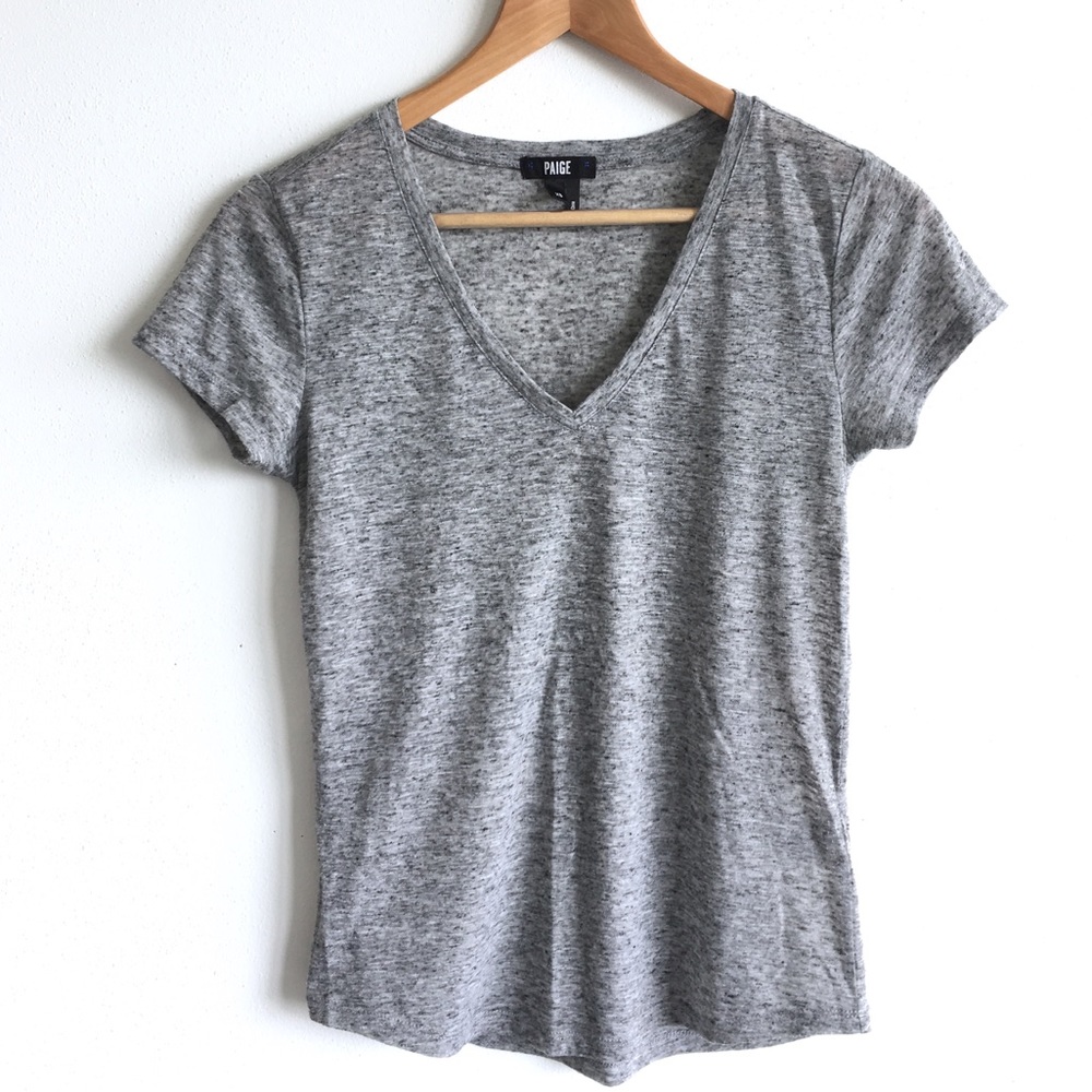 Paige V Neck T Shirt in XS